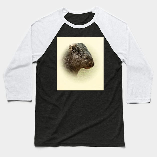 Wombat Baseball T-Shirt by Guardi